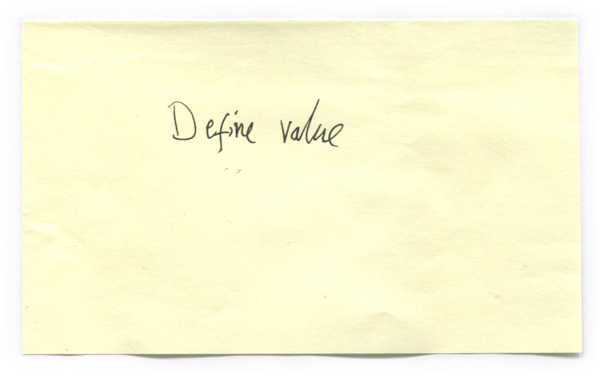 Define value